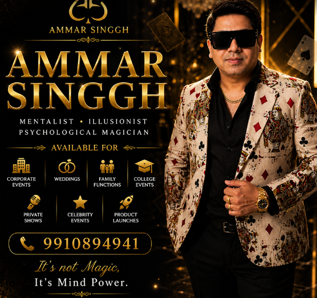 Mentalist Ammar Singgh - Magician